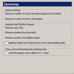 Queuesettings How To Make Utorrent Faster: Maximize Your Time With These Tips