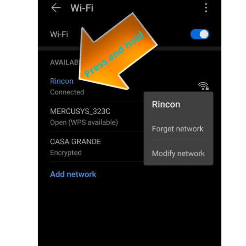 How to set an Android proxy server for Wi-Fi networks