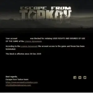 Tarkov Ip Ban